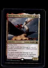 MTG Rem Karolus, Stalwart Slayer #235 Rare Innistrad: Midnight Hunt