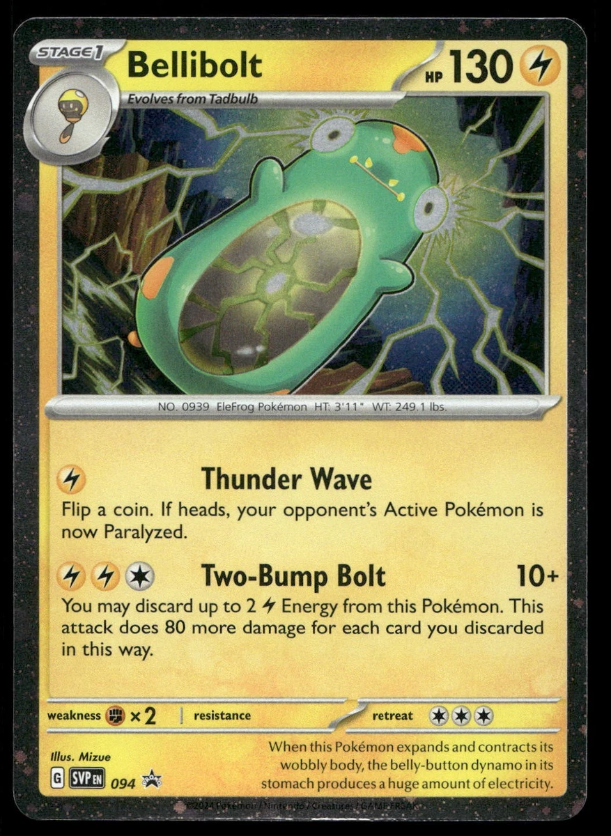 Bellibolt Pokmon TCG Cards for sale | eBay Bellibolt Pokmon TCG Cards for sale | eBay