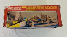 House Martin Real Weaving Loom in Natural Wood -E6
