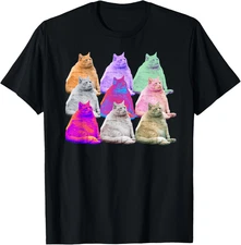 Fat Cat Funny Animal Men Women Kids T-Shirt