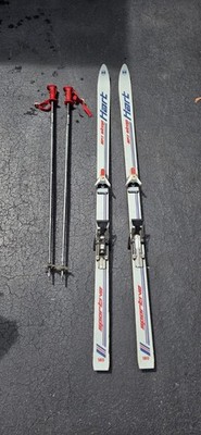 Hart 180cm Skis with Salomon Bindings & Scott Poles   Great Condition, $150