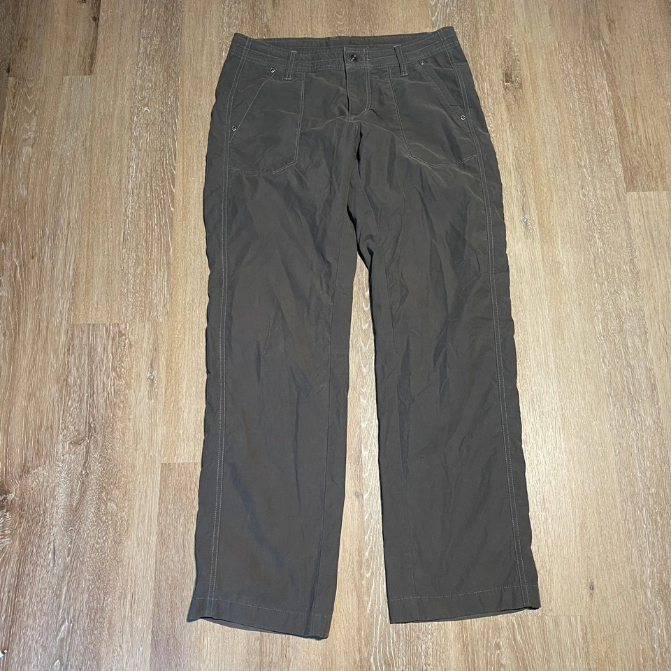Kuhl Women Kendra Pants Size 8 Reg Gray Outdoor Casual Hiking Travel Stretch EUC - Image 3 of 4