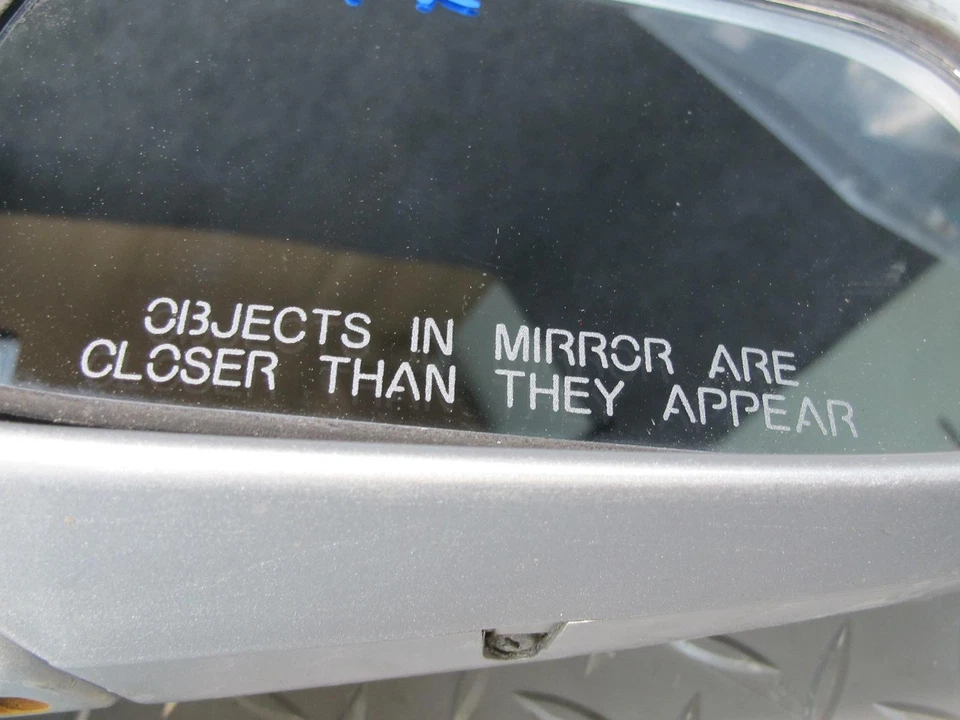 90-96 NISSAN Z32 300ZX CUPÉ PUERTA DERECHA ESPEJO RETROVISOR ELÉCTRICO VISTA LATERAL TÉRMICO PLATEADO OEM Foto 3 de 4