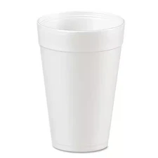 32 Oz. White Disposable Foam Cups (25/Bag 20 Bags/Carton)