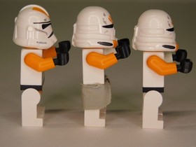 LEGO Star Wars Utapau Clone Trooper Lot of 3 w/ Waist Capes! + Extras - 75036!