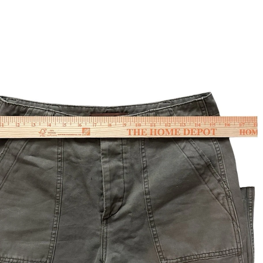 Joe's Jeans Relaxed Carpenter Pants Size 28 Olive Green Utility Workwear - Image 4 of 4