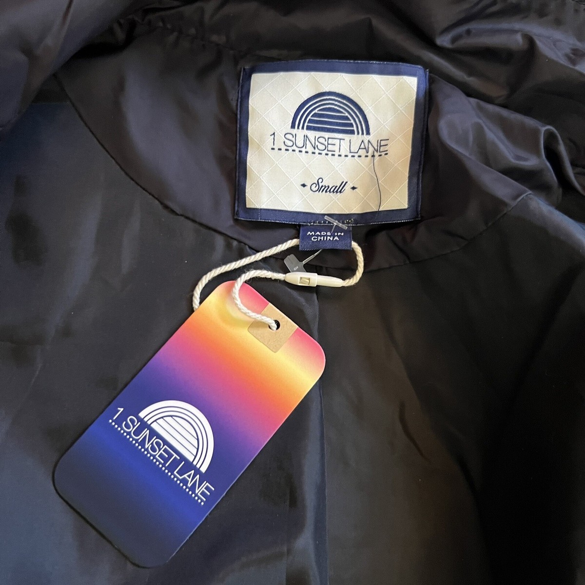 1 Sunset Lane Jacket Retro VTG Wind Breaker Restaurant