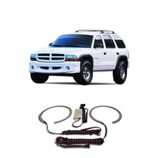 Bright Blue Angel Eye Headlight Halo Kit For Dodge Durango 99-03 Bright Blue Angel Eye Headlight Halo Kit For Dodge Durango 99-03