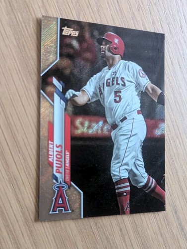 2020 Topps Series 2 Foilboard #497 Albert Pujols #/264 Cardinals / LA Angels