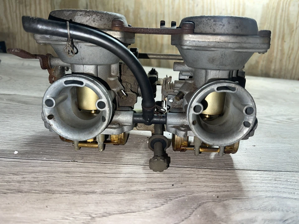 1980 铃木 GS450 原始设备制造商化油器 碳纤维 GS450E GS450L GS450S — 第 2/4 张图片