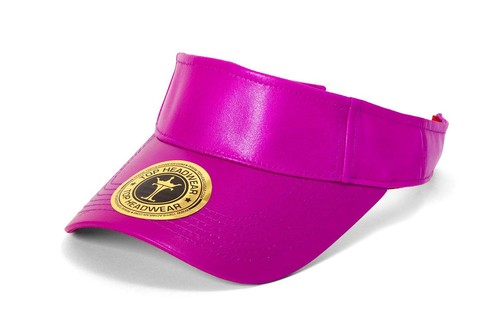 Top Headwear viseras ajustables de cuero vegano - Imagen 2 de 11