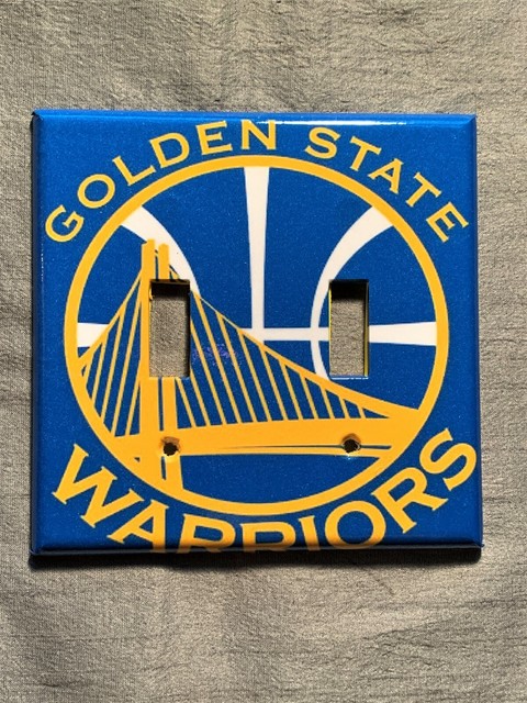 golden state warriors light switch cover