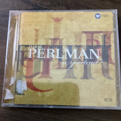 Itzhak Perlman - A Portrait (2 Audio CDs) Warner Classics Brand New