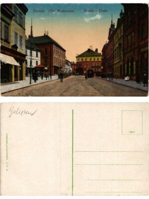 CPA AK POLAND TARNOW Ulica Krakowska - Krakauer-Gasse (370838