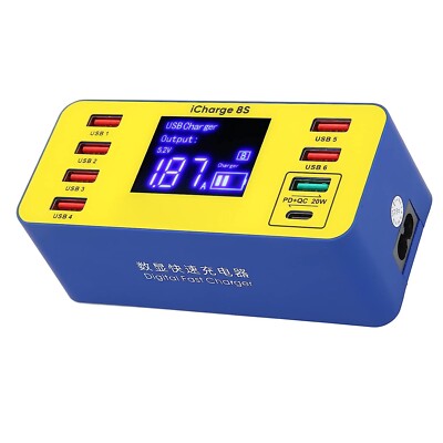 iCharge 8 Port USB Multi Charger
