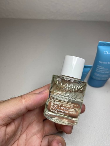 Clarins Relax Körperbehandlung Öl 1oz + 2 KOSTENLOSE Hydra Essentiel Produkte - Bild 2 von 5