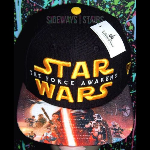 2015 DISNEY PARKS NEW ERA STAR WARS SNAPBACK CAP Force Awakens 9fifty adjustable - 第 1/13 張圖片