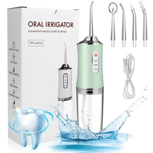 Oral B Irrigator Water Cordless Jet Dental Teeth Flossers Tooth Cleaner 4 Nozzle - Picture 16 of 17