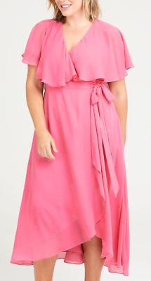 sachin and babi light blue dress Green Plus Size Wrap Dresses main image 0