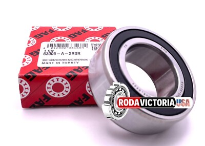 FAG 63006 2RS C3 DEEP GROOVE BALL BEARING, RUBBER SEALED 30x55x19mm | eBay