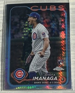 Shota Imanaga - 2024 Topps Chrome Update Series Rookie Debut PRISM REFRACTOR