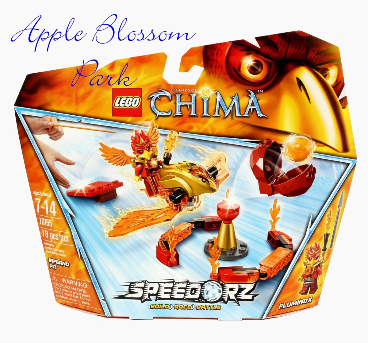 LEGO Legends of CHIMA Speedorz Set 70155 Fluminox Minifig