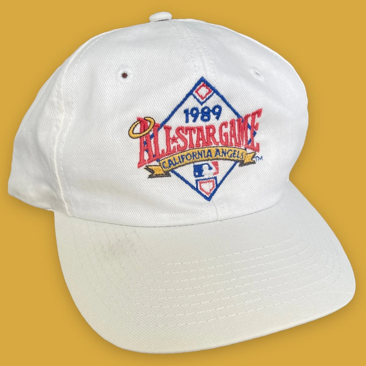 Vintage California Angels All Star Game Hat Cap Snap Back Twins Ent 1989 MLB