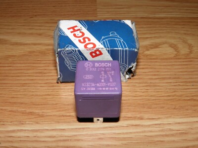 BMW E36 RELAY MAIN CURRENT BOSCH 0 332 209 151 NEW