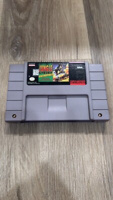 Jungle Strike: The Sequel To Desert Strike SNES GAME ONLY TESTED