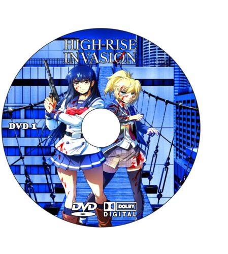 High-Rise Invasion Anime Series Episodes 1-12 Dual Audio English/Japanese - Picture 2 of 3