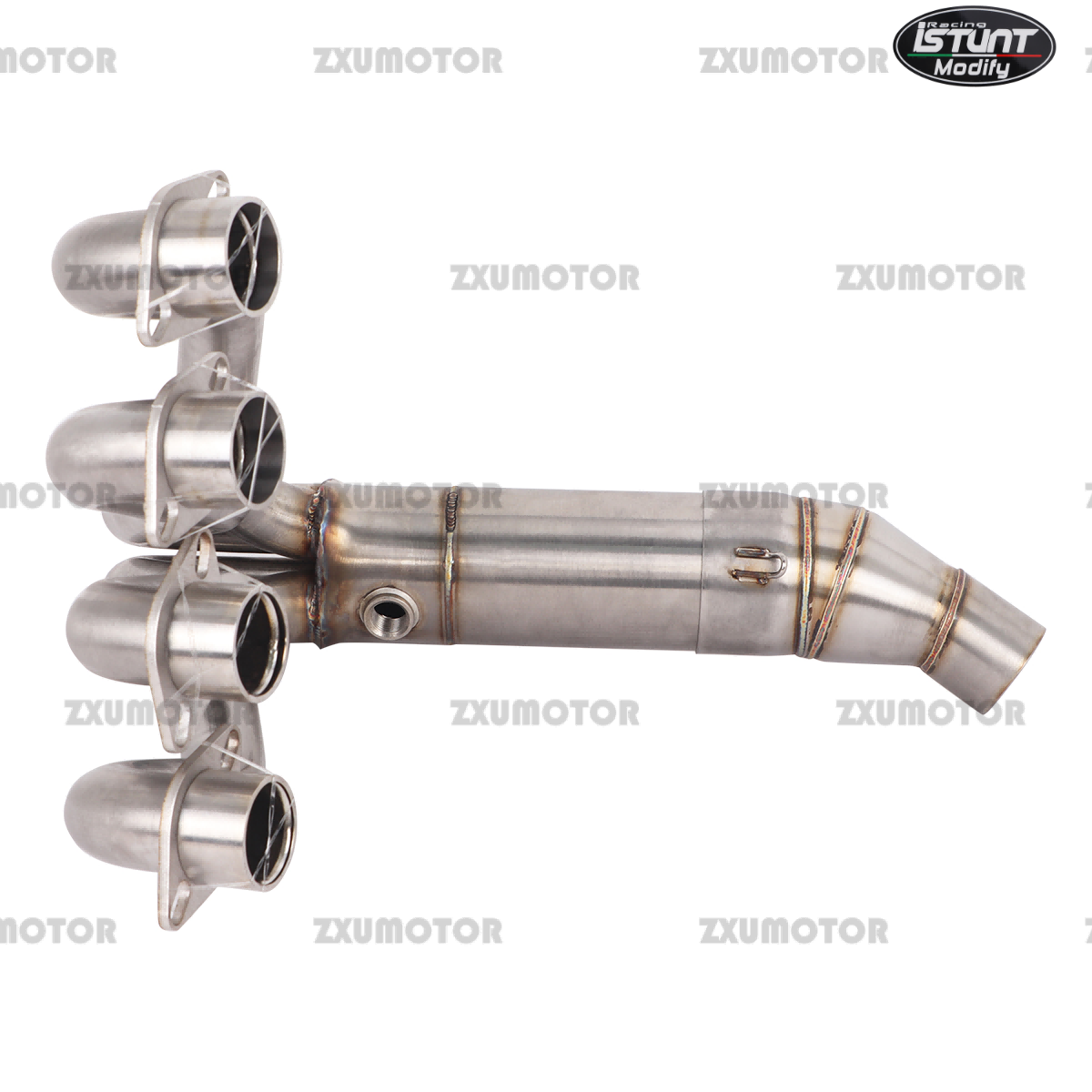 Exhaust Header Link Pipe Slip On 51mm FOR ZHANGXUE ZXJC ZX 500RR