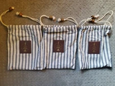 Lot Of 3 1992 ACOG Delta Airlines 1996 Olympics Games Cloth Gift SMALL CINCH BAG