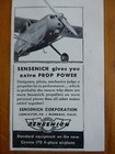 6/1948 PUB SENSENICH AIRCRAFT PROPELLERS SKYBLADE CESSNA 170 ORIGINAL AD