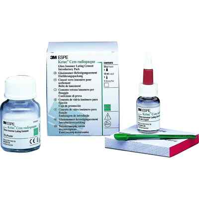 Ketac Cem Radiopaque Introductory Kit (37220) 14.04.2028 Fresh Stock