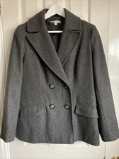 Women’s Paraphrase Coat, Gray, Size Medium / 12 Uk