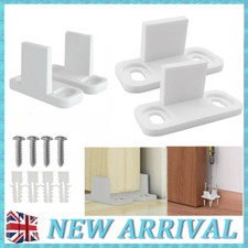 2/4pcs Closet Door Track Barn Door Guide Sliding Door Floor Bottom Guide Plastic