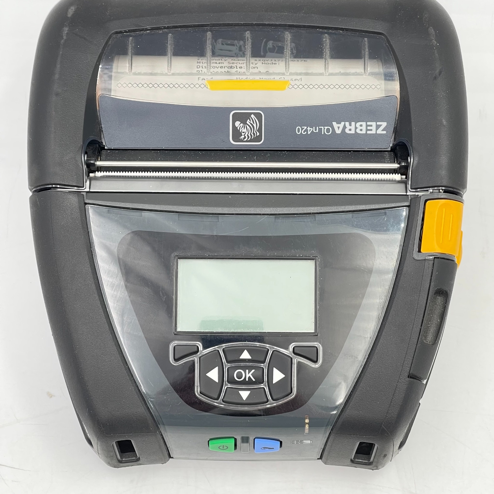 ZEBRA QLN420 BLUETOOTH MOBILE THERMAL PRINTER NO BATTERY/AC ADAPTER eBay