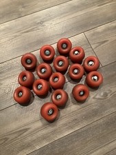 New Vintage Rollerskate Wheels Sure Grip Sure-grip Aerobic With Bearings 1 Set