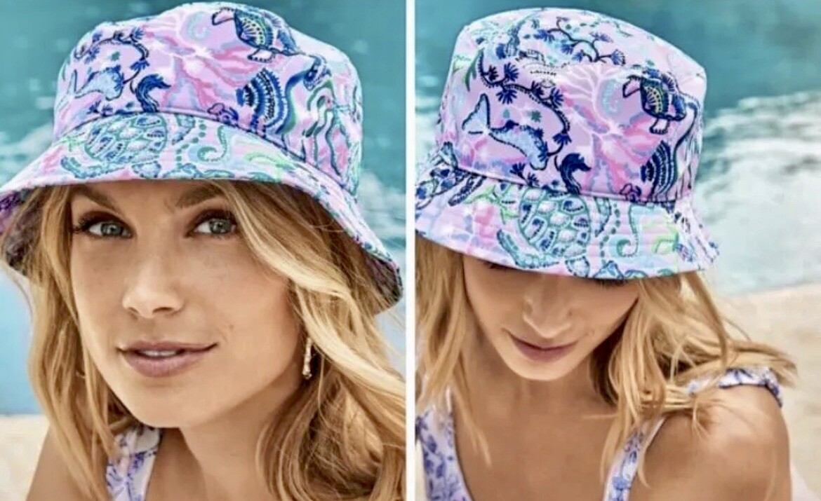 Lilly Pulitzer Poolside Hat NWT Lilly Pulitzer | Accessories | Lilly Pulitzer Gypsea Girl  main image 2
