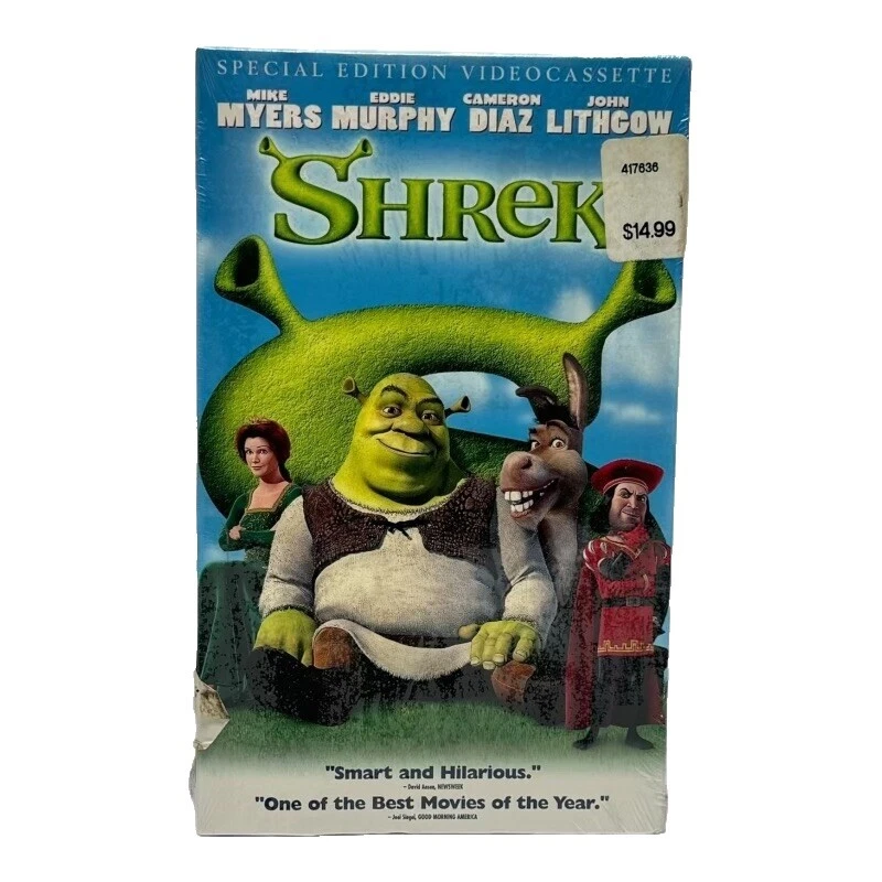 Eddie Murphy cintas VHS Shrek