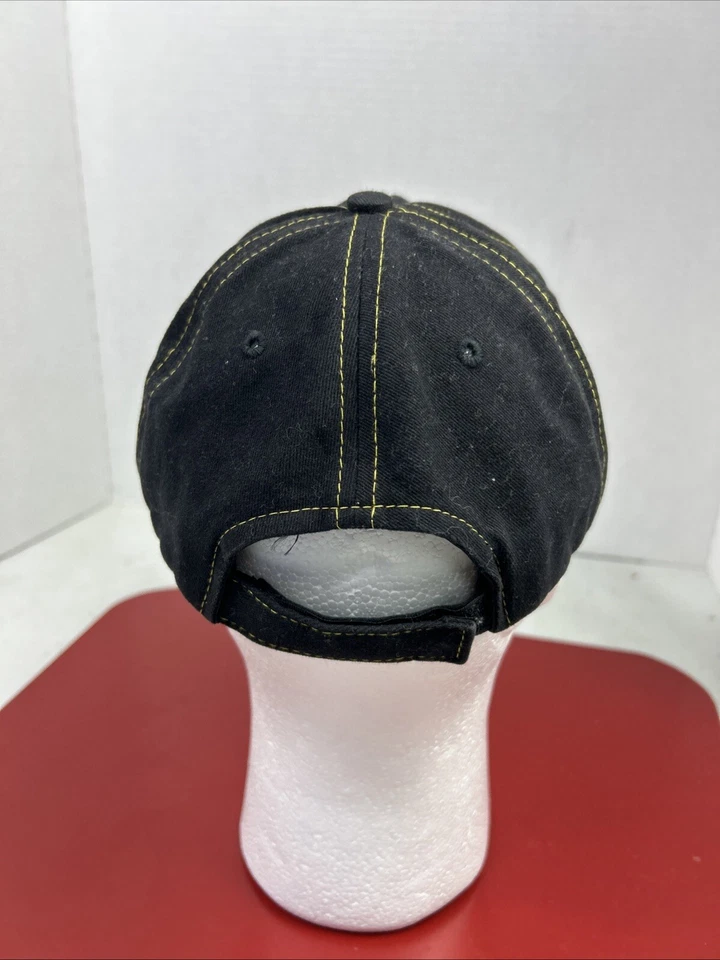 Sombrero de miel Jack Daniel's Tennessee negro y dorado ajustable Gorra trasera camionero popelina Foto 3 de 4