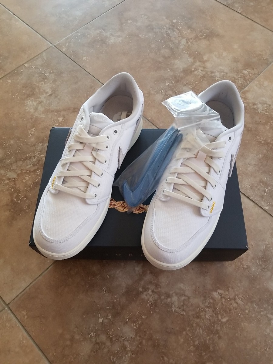 Nike Air Jordan 1 AJKO 1 Low SP X Union LA White Canvas  display picture 3