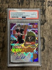 Desmond ridder Donruss ELITE TURN OF THE CENTURY AUTO PURPLE /49 PSA