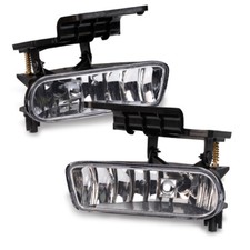 Fit For Chevy Silverado Tahoe Suburban Escalade Front Fog Lights - Crystal Usa