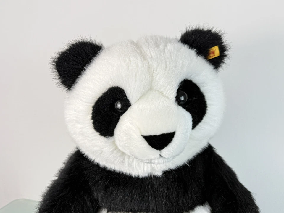 Steiff Tier 075780 Panda Teddy Bear 48 cm. Excellent état - Photo 3/3