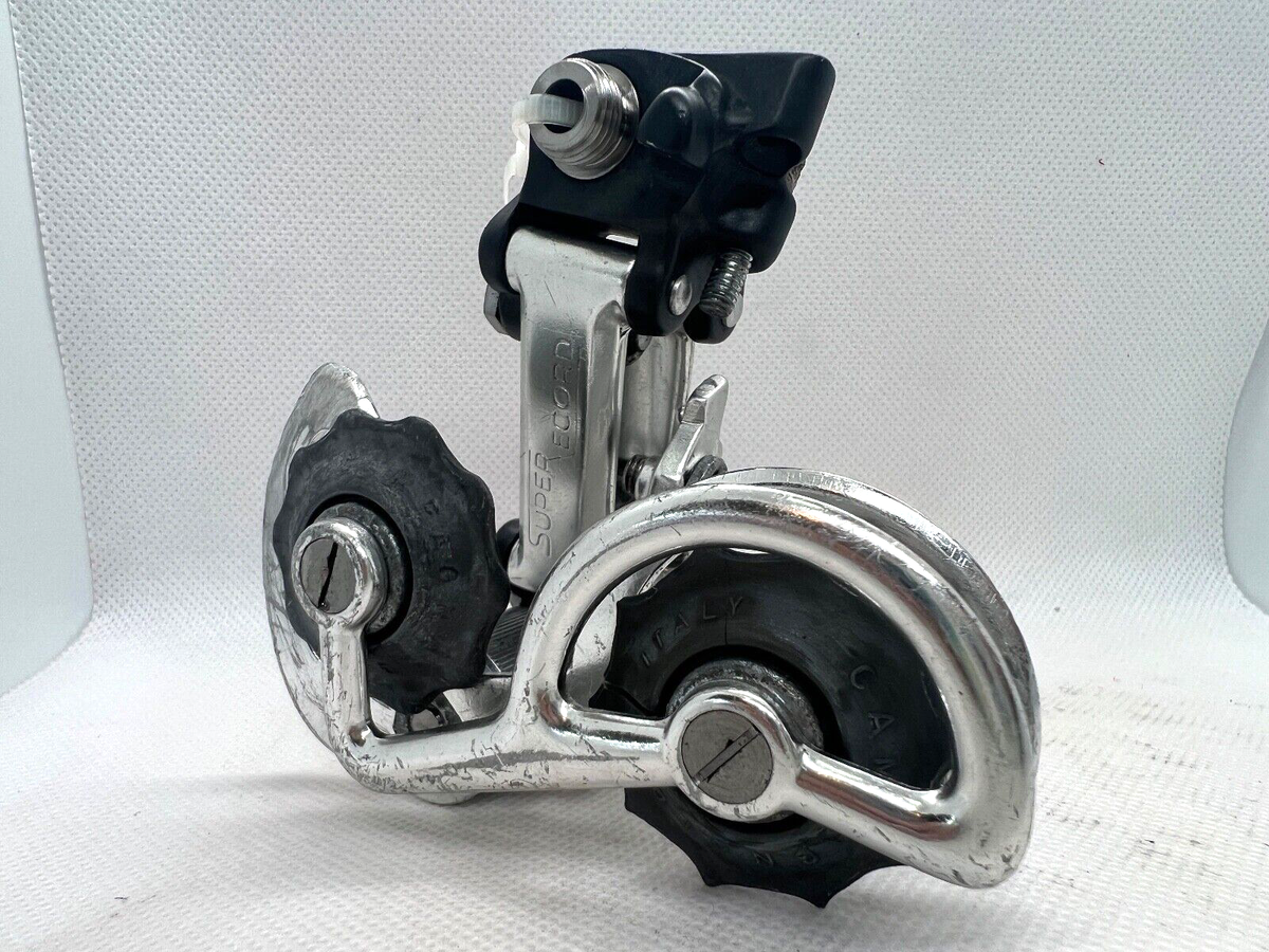 Dérailleur Arrière Vintage Campagnolo Rally - Cage Longue - Made In Italy - Occasion
