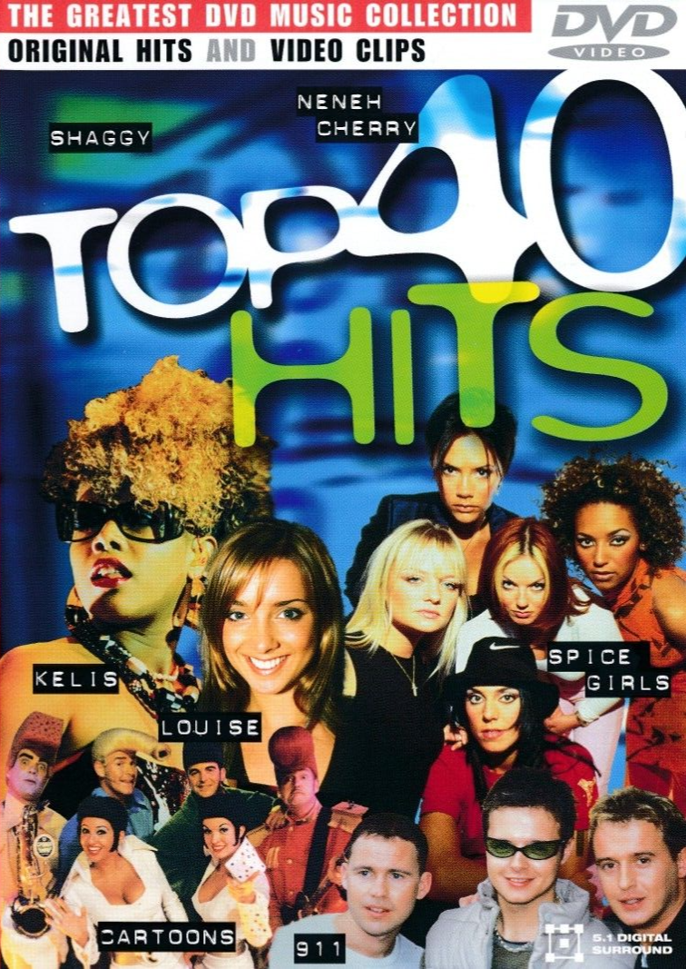 Top 40 Hits - Various Artists Music Videos - DVD NEW | eBay UK