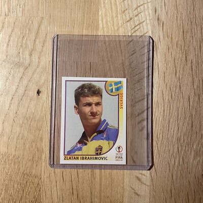 Zlatan Ibrahimovic Rookie Sticker Panini FIFA World Cup 2002 #456