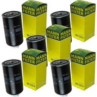 5X Mann-Filter Kraftstofffilter WK 724/4 Fuel Filter