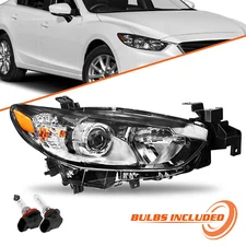 Mazda 6 For 2014-2017 Halo Right Passenger Side Headlight Headlamp W/BULBS    